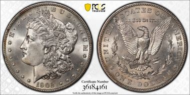 1902 $1 MS66
