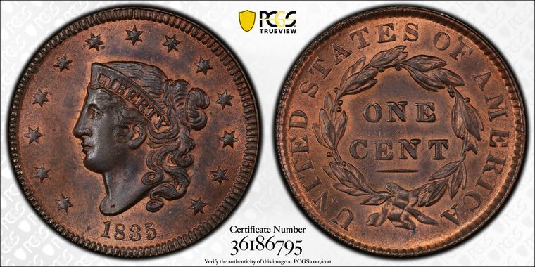 Cert 36186795 - Coin Image