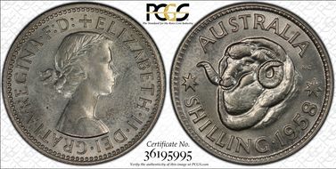 1958(m) Shil PR65
