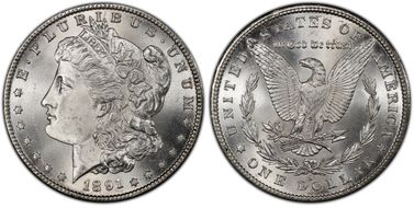 1891-S $1 MS65