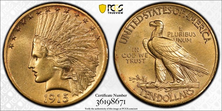 Cert 36198671 - Coin Image