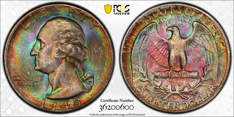 Cert 36200600 - Coin Image