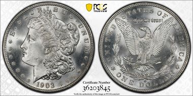 1903-O $1 MS67
