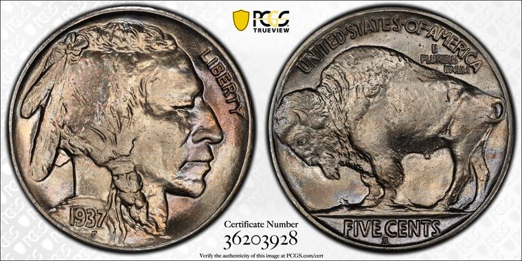 Cert 36203928 - Coin Image