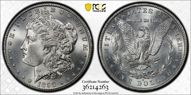 1898-S $1 MS64