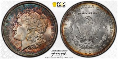 1890 $1 MS63