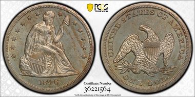1846-O $1 MS61