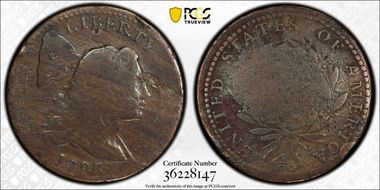1793 1C Liberty Cap, S-15 N1BN