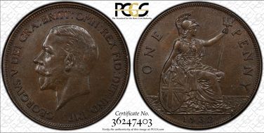 1932 1D S-4055 MS63BN