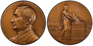(c.1960's) Medal FH-209 Bronze William G. McAdoo SP65