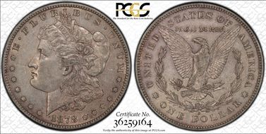 1878-S $1 VAM 58 Long Arrow Shaft XF45