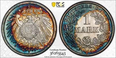 1914-G Mark J-17 MS66