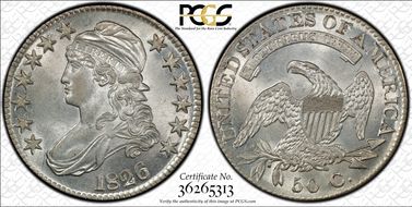 1826 50C O-110 MS62+