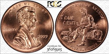 2009 1C Lincoln-Formative Years DDR, FS-801 MS66RD