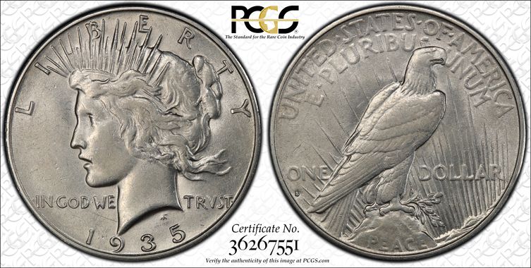 Cert 36267551 - Coin Image