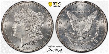 1894-S $1 MS62