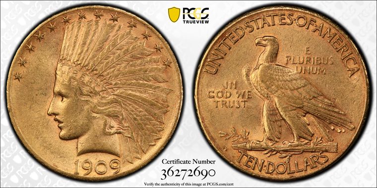 Cert 36272690 - Coin Image