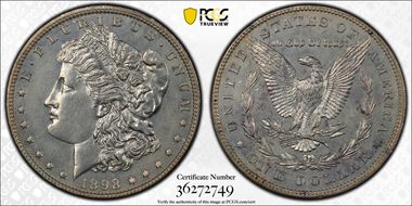1898 $1 PR61