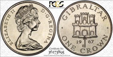 1967 Crown KM-4a Ag PR65