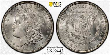 1921 $1 Morgan MS66