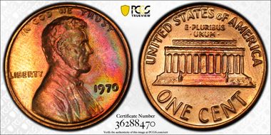 1970 1C MS64RB