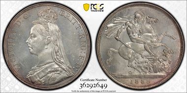 1889 Crown S-3921 MS63