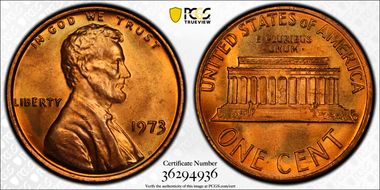 1973 1C MS66RD