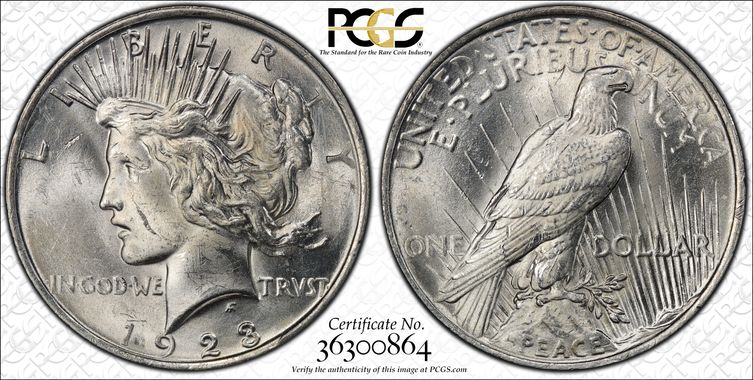 Cert 36300864 - Coin Image