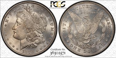 1878 7TF $1 Reverse of 1878 MS66+