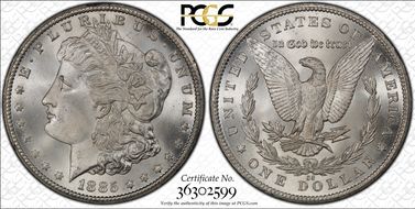 1885-CC $1 MS67+