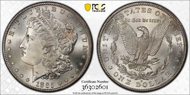 1885-S $1 MS66+
