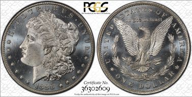 1888-O $1 MS66+ PL