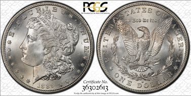 1889-S $1 MS66+
