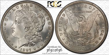 1897-O $1 MS65+
