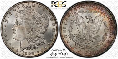 1900-S $1 MS66+