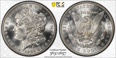 1904-O $1 MS67