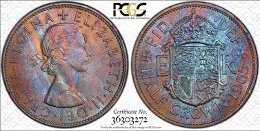 1965 1/2 Cr S-4145 MS65