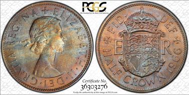 1966 1/2 Cr S-4145 MS64