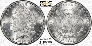 1890-S $1 MS63