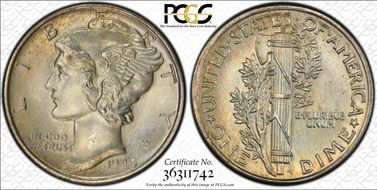 1940 10C MS67+