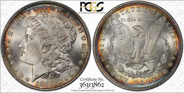 1885 $1 MS65
