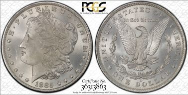 1885-O $1 MS65