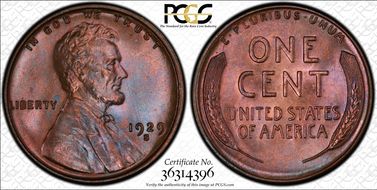 1929-S 1C MS65BN