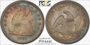 1859-O 25C MS65