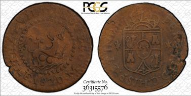 1820-M F Quarto Calico-86 KM-7 VF20BN