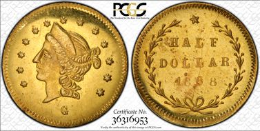 1868 G50C BG-1019 MS63