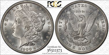 1900-O $1 MS66