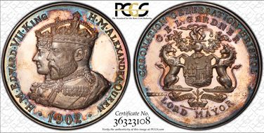 1902 Medal C&W-4237C.2 Ag SP63