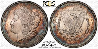 1889 $1 MS65