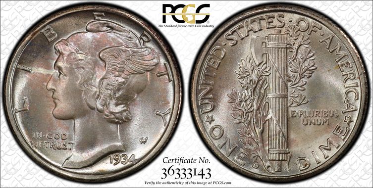 Cert 36333143 - Coin Image